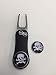 Pitchfix Hybrid 2.0 Switchblade Divot Tool with 2 Skull Crossbones Markers