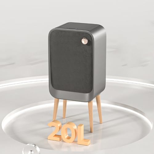 Papelera con sensor inteligente y apertura automatica sin contacto para bano y oficina 2