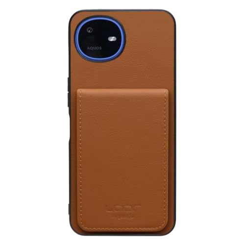 LOOF BASIC-SHELL SLIM CARD �{�v �J�[�h�z���_�[ �X�}�z�P�[�X for AQUOS wish6 �p �P�[�X �J�o�[ �J�[�h���[ �w�� �X�g���b�v�z�[�� �J�[�h���� �V�F�� �w�ʎ��[ �J�[�h�P�[�X ���^ �X�^���h [�L������]
