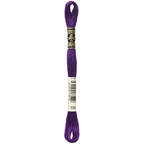 Image of DMC 6-Strand Embroidery Cotton Floss, Very Dark Violet