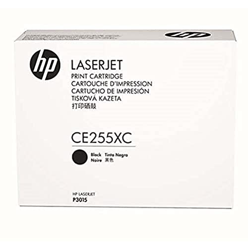 HP CE255XC cartouche de toner noir LaserJet P3015 consommable de bureau