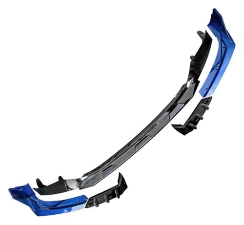 Spoiler de pare-chocs avant BMW G20 G21 G28 lame de bouclier bleue 2019-2021