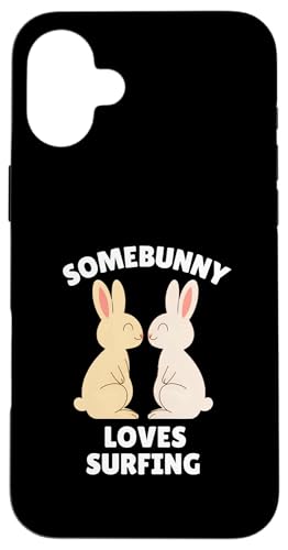 Somebunny Loves T[tB 킢 C[X^[ oj[ T[t@[ Mtg X}zP[X iPhone 16 Plus p