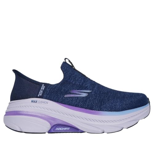 Image of Skechers Women's Max Cushioning Arch Fit Cambridge Hands Free Slip-in Sneakers