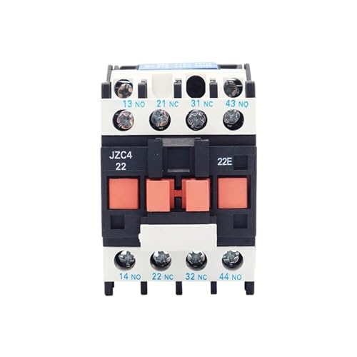 Relais intermédiaire JZC4-22 contacteur CA 110V à deux bobines pour circuits électriques