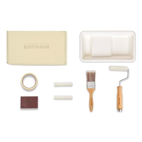 Rust-Oleum Ready to Roll - Eco Paint Kit (Small) - Bathroom Tile Satin Elegant Whites