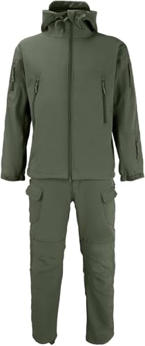 Combinaison de pluie imperméable pour hommes avec capuche ajustable - 5