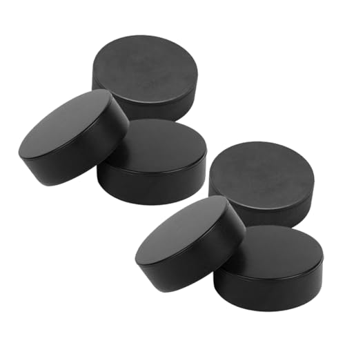 TOYANDONA Foam Hockey Pucks Pack Mini Ice Hockey Training Pucks for Boys and Girls Adults Competitions