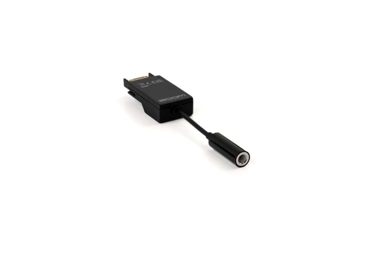 ZOOM TCA-1 Adapter Timecode, precyzyjny generator timecode do synchronizacji audio wideo do rejestratorów ZOOM, Czarny