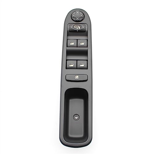 Interrupteur lève-vitre résistant pour réparer commande bloquée Peugeot 207 gauche