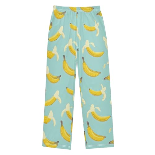 Delicious Cute Banana Cute Pajama Pants, Soft Sleepwear Lounge Pants Pajama Pj Bottoms for 6-14 Years