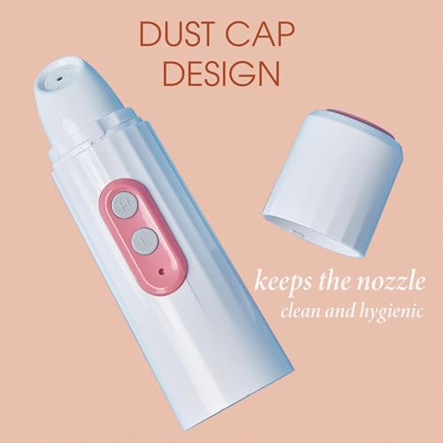 Image of Eko Jetwave Portable Electric Travel Bidet 270ml Water Storage Bottle, Waterproof IPX7- Handheld Personal Hygiene Sprayer for Men, Women, Baby, and Postpartum Care, Silicone Cap Anti Slip, Grey