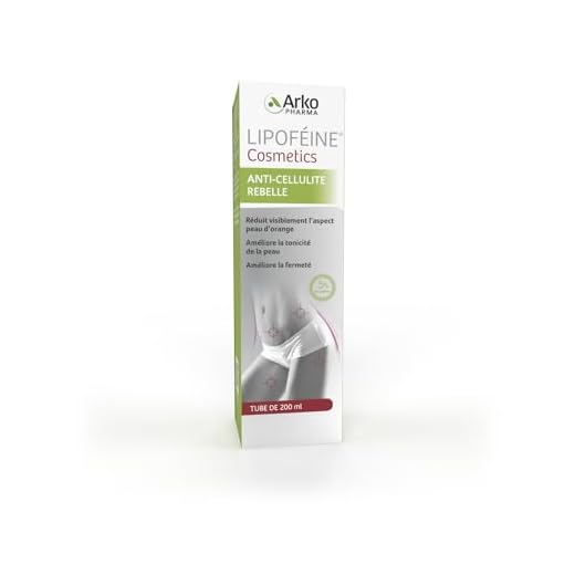 Arkopharma Lipoféine® Cosmetics Gel - Gel anti-cellulite rebelle - Tonifie et rafermit la peau avec 5% de caféine - Tube de 200 ml