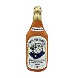 Huxley & Kent for Dogs | Puppy Van Tinkle's Whiskey (Large) | Power Plush Dog Toy with Squeaker | Funny Dog Gift | Fun, Durable, and Safe | H&K Squeaky Dog Toys