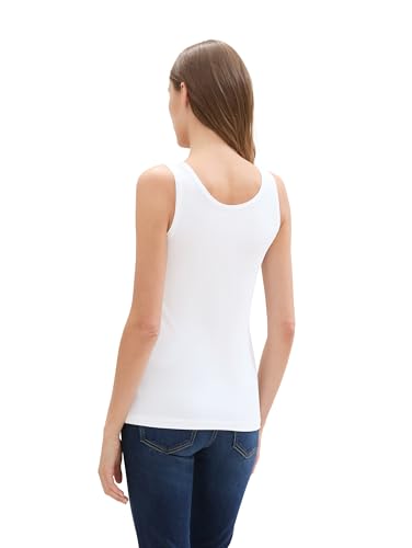 TOM TAILOR Damen Basic Top im Doppelpack,14482 - deep Black, XS – Ansicht 5