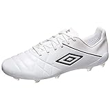 botas de futbol umbro para niños Material exterior de piel. Umbro Medusae III Pro FG - Botas de fútbol para hombre, weiß / lila, 11.5 UK - 47 EU - 12.5 US