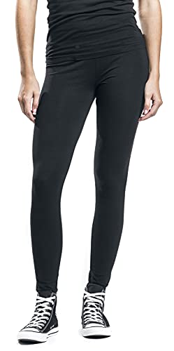Urban Classics Ladies Jersey Leggings, Nero, XXL