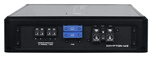 Rockville Krypton-M3 4000W Max/1000W Rms Mono 1 Ohm Car Amplifier Amp+Remote #TOP2