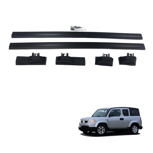 Barras de techo para Honda Element 2003-2011 en aleación de aluminio sin bloqueo 2
