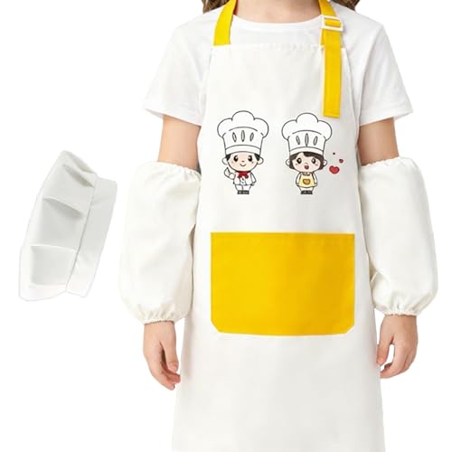 Tablier d'art pour enfant babi réglable 2-12 ans pâtisserie et loisirs créatifs
