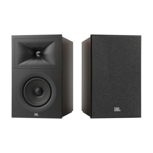 JBL - Par de Caixas JBL 75W Rms Stage 250B Bookshelf 5,25 pol 6 Ohms Preto