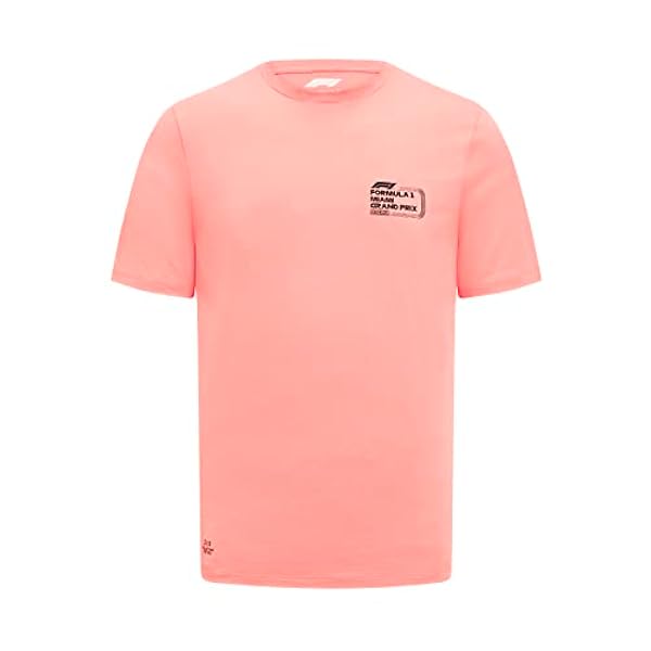 Formula 1 - Producto Oficial - Camiseta F1 Miami 2023 - Unisex - Rosa