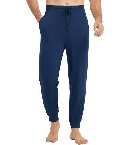 NACHILA men’s bamboo-viscose sleep joggers
