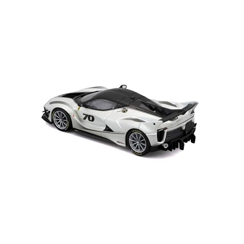 Modelo de coche Ferrari FXX K Evo 1:43 Blanco miniatura 4
