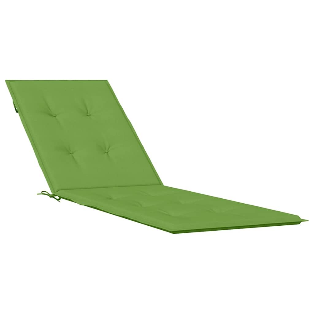 Coussin de chaise longue en tissu mélangé vidaXL matelas rembourré de 4 cm d'épaisseur