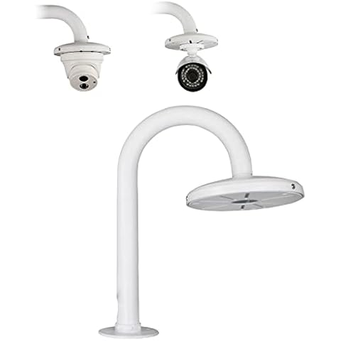 compcctv Security Camera Mount Bracket, Dome Camera Mount Universal Camera Wall Mounting Bracket for CCTV Security Camera/IP Camera, U Type (11.8 inch) Cover