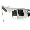 Versatile Car Tent SUV Tent 4-6 Persons Family Camping Tent for Vehicle,285x240x195cm,SUV Tailgate Attachement Waterproof Rainfly Screen Room,with Porch Extension Tailgate Awning and Storage Bags