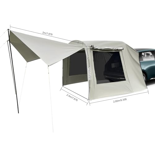 Carpa toldo para auto, capacidad 4-6 personas miniatura 2