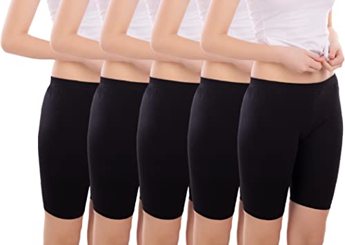 Image of Pure Cotton Women's Cycling Shorts Pack of 5