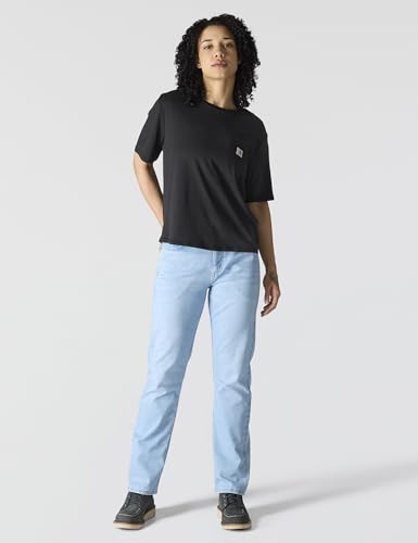 Carhartt Women's Tencel Fiber Series Loose Fit Short-Sleeve Pocket T-Shirt (Also Available in Plus Sizes)4