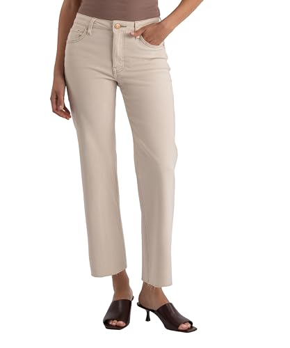 KUT from the Kloth, Women's, Charlotte High-Rise Wide Leg with Raw