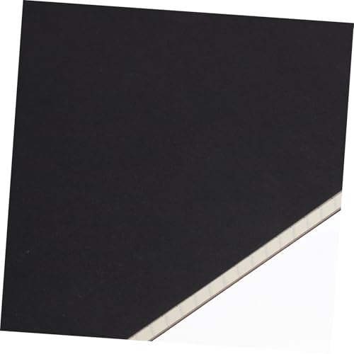 Cuaderno de dibujo SECFOU con papel estable de alta densidad negro 3