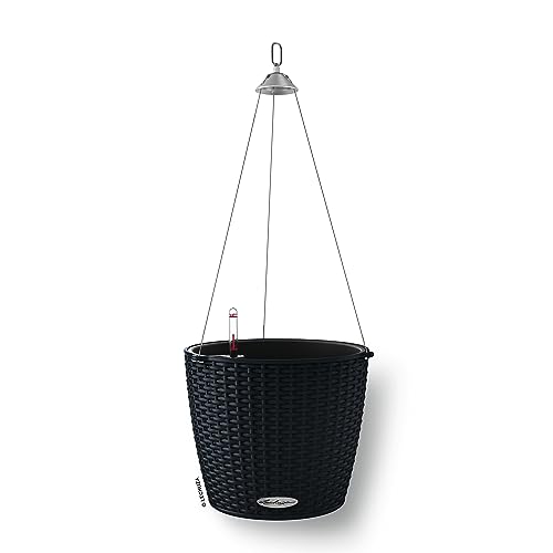 LECHUZA NIDO Cottage 28 graphitschwarz 15203