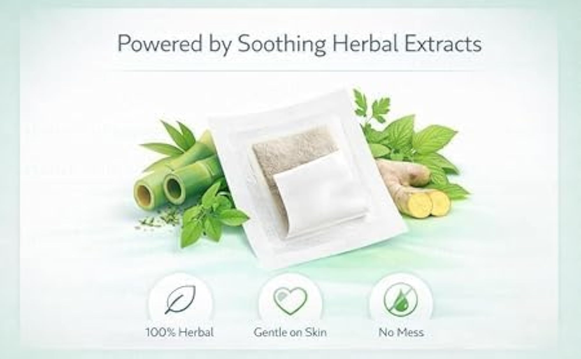 Herbal Detox Foot Pads for Toxin Removal and Relaxation