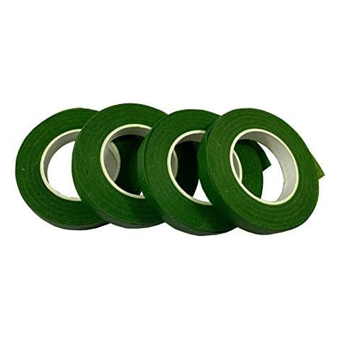 BAKERS 4U Floral Tape Set, 6 Pieces, Green Color,Tapes for Masking, Stenciling, Labeling 1