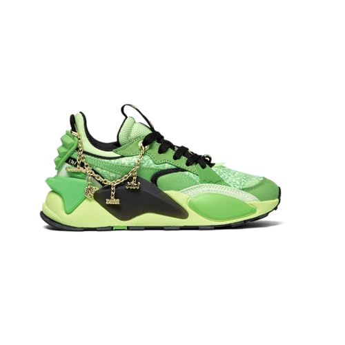 PUMA Kids Boys Rs-XL La France Lace Up Sneakers Shoes Casual - Green - Size 6 M
