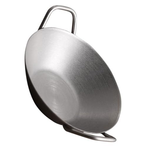 Cabilock Stainless Steel Dipping Bowl Retro Condiment Dish for Sauces and Seasoning for Home and Restaurant Use