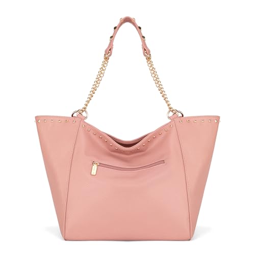 Image of Montana West Large Tote Bag for Women Oversized Shoulder Purses with Chain Handbags
