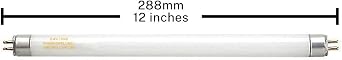2.4% UVB T5 Tube 8 Watt Lamp. for Shade Dwelling/Arboreal Species in Ferguson Zones 1-2. 8w Bulb Provides Full Spectrum+UVB Lighting - Replace Every 12 Months - Pack of 2 Bulbs. [Energy Class A]