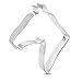 Horse Head Cookie Cutter 4.5 Inch - Made in the USA – Foose Cookie Cutters Tin Plated Steel Horse Head Cookie Mold