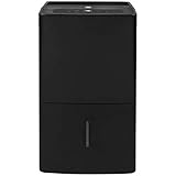 GE ADEW45LY Portable Compact Multi Speed Electric Home Dehumidifier with Auto Defrost, 45 Pints Per...