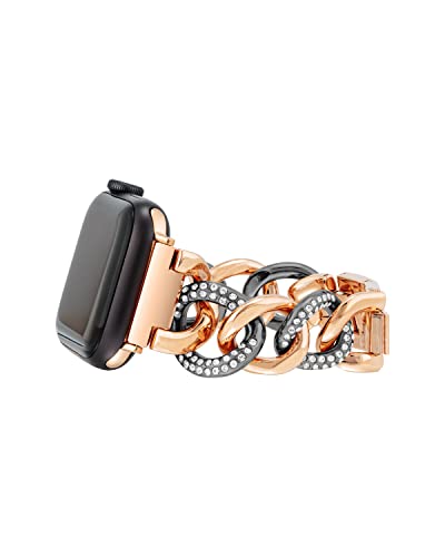 Image of Anne Klein Fashion Chain Bracelet for Apple Watch, Secure, Adjustable, Apple Watch Replacement Band, Fits Most Wrists