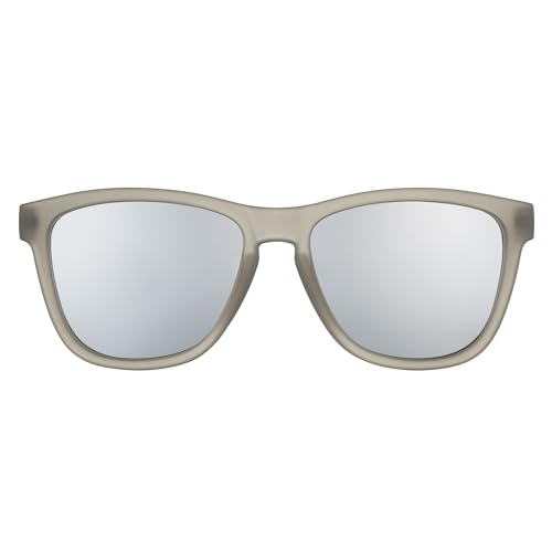 goodr Going to Valhalla...Witness! Polarized Sunglasses for Men & Women, Medium Sized (OG), Dark Gray Translucent Frames with Chrome Mirrored Reflective Lenses, UV400 Protection, No Slip2