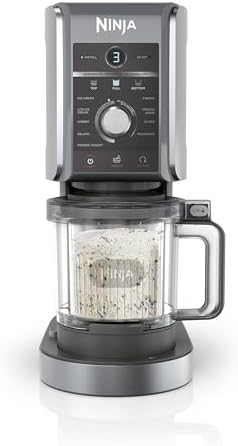 Ninja CREAMi Deluxe Ice Cream Maker 3 Tray Ice Cream Maker 10
