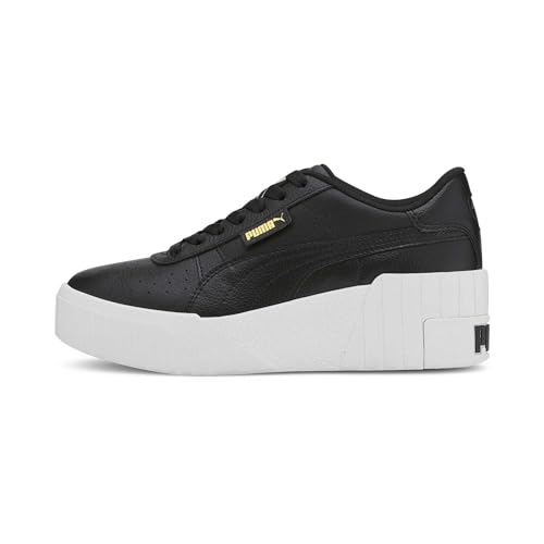 Image of PUMA Womens Cali Platform Sneakers Shoes Casual - White
