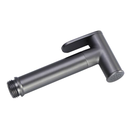 TYMYW Pulvérisateur de Bidet À Main en Laiton Connexion G1/2 pour Le Nettoyage Personnel Dans La Salle de Bain Gris